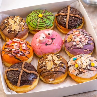 7 flavours bomboloni box