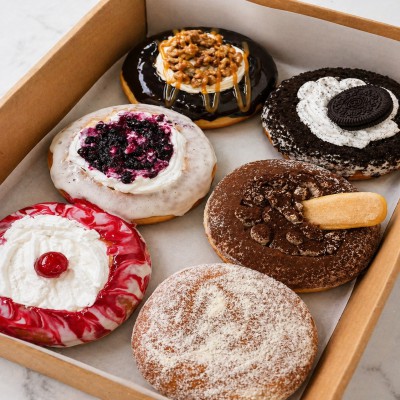 Premium Donut Box( 6 pcs)