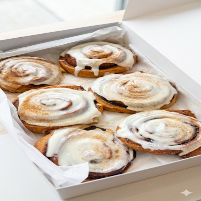 Classic Cinnamon rolls (6pcs)